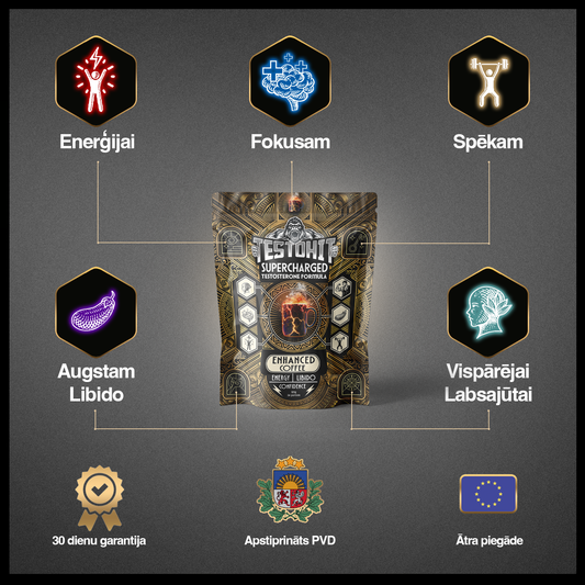 IŠBANDYK: TESTOSTERONO KAVĄ