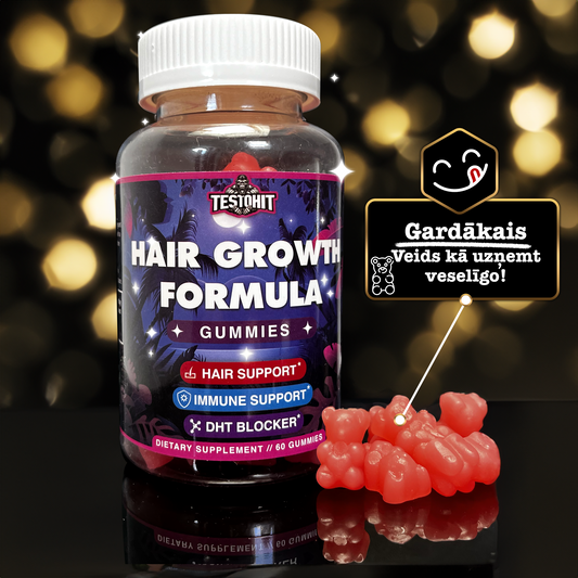 Plaukų augimo formulė - DHT blokatorius