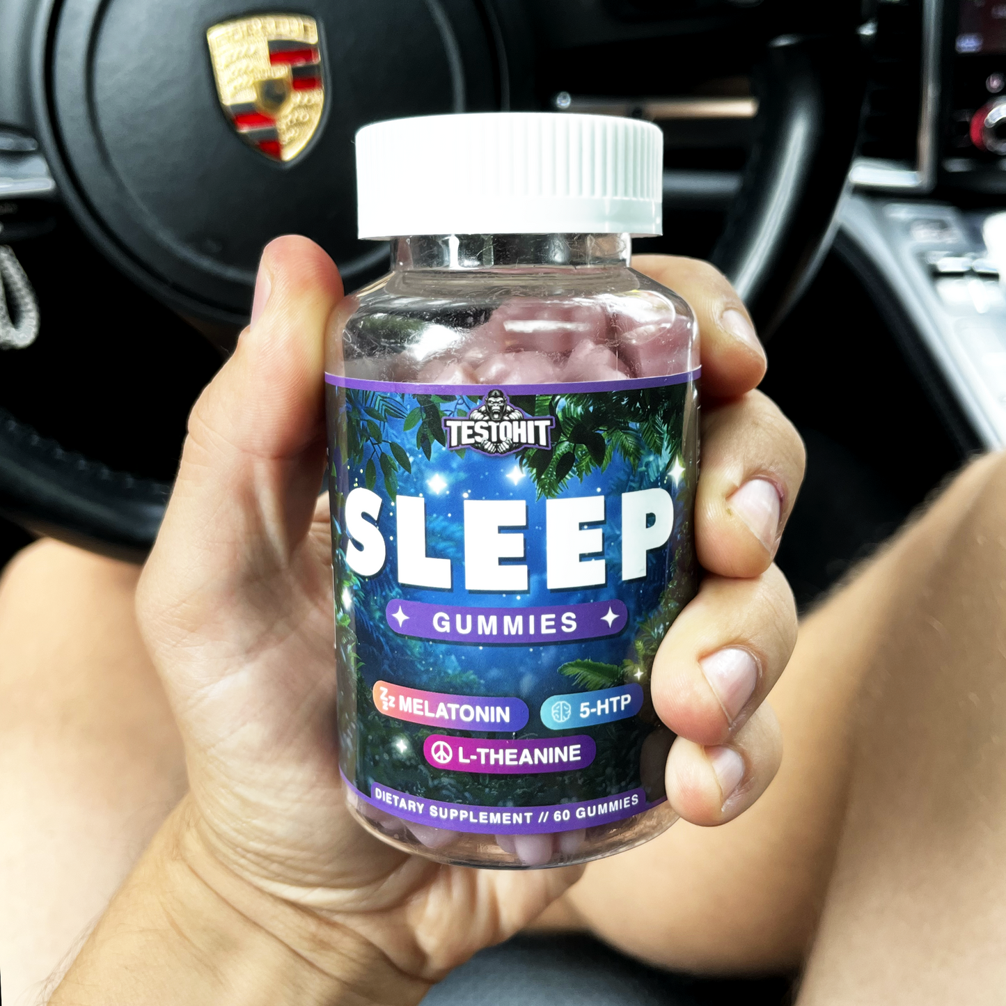 Täiuslik uni – Sleep Gummies – melatoniiniga – aitab uinuda ja hoida kvaliteetset und