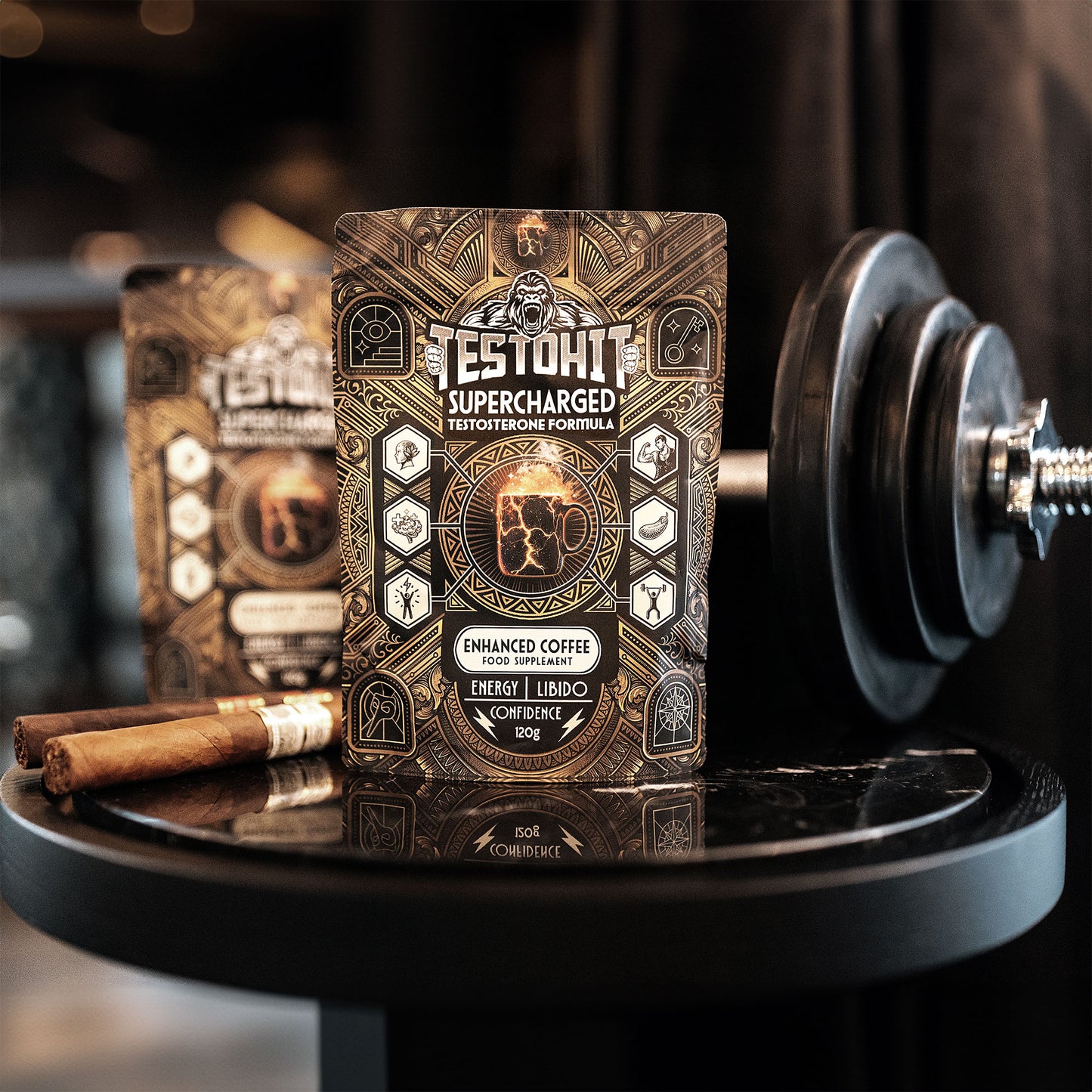 SUPERCHARGED – oriģinālā TESTOHIT KAFIJA Vīriešiem