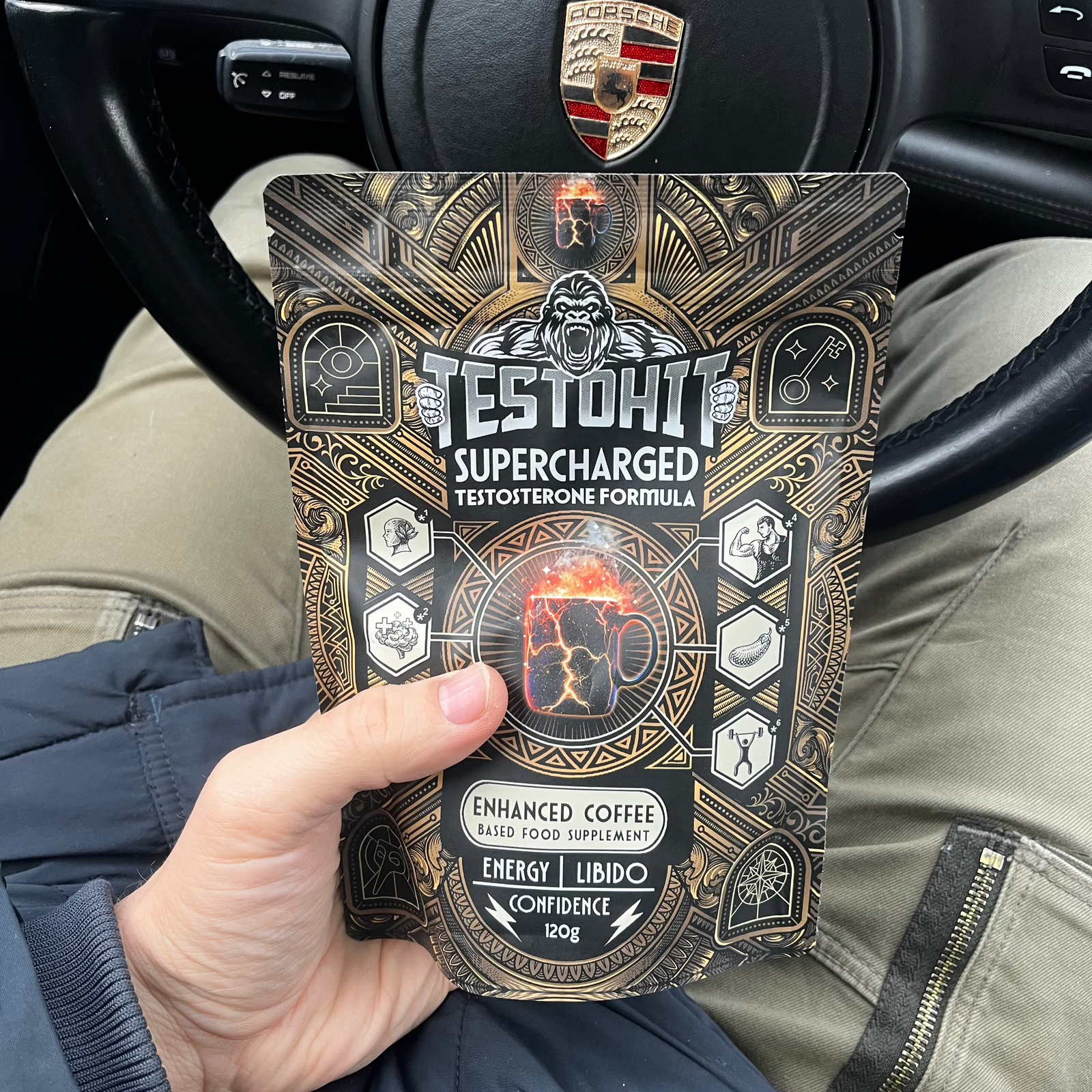 TestoHit SUPERCHARGED ikdienā