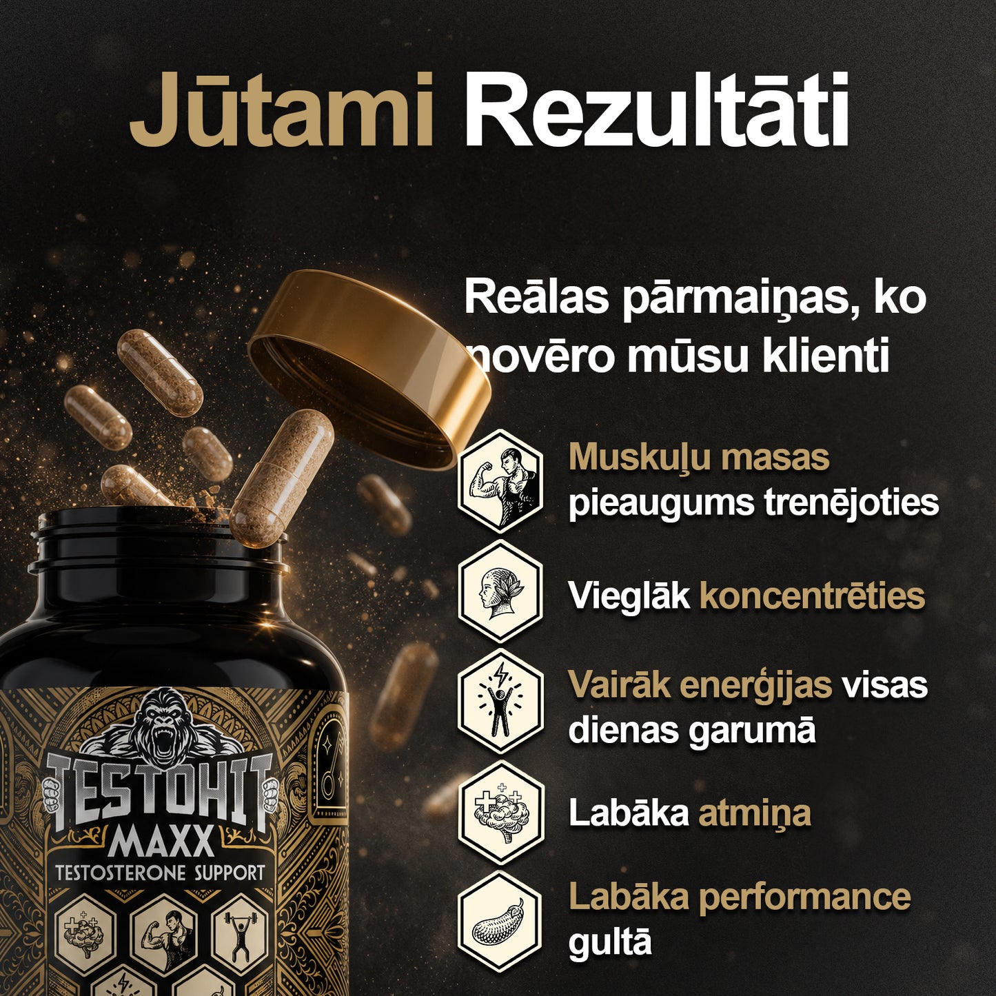 MAXX – Ikdienas spēks, fokuss un vīrišķība – vienā kapsulā. TOP MULTIVITAMĪNI VĪRIEŠIEM