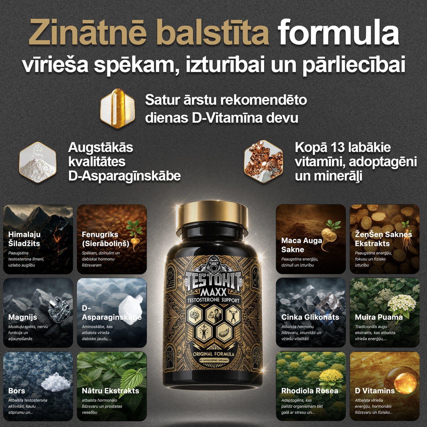 MAXX – Ikdienas spēks, fokuss un vīrišķība – vienā kapsulā. TOP MULTIVITAMĪNI VĪRIEŠIEM