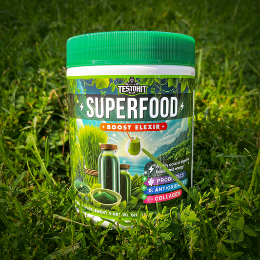 SUPERFOOD – roheline ELIKSIR hommikuseks smuutiks – kõik ühes – probiootikumid, antioksüdandid, kollageen