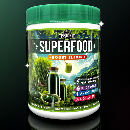 SUPERFOOD – roheline ELIKSIR hommikuseks smuutiks – kõik ühes – probiootikumid, antioksüdandid, kollageen