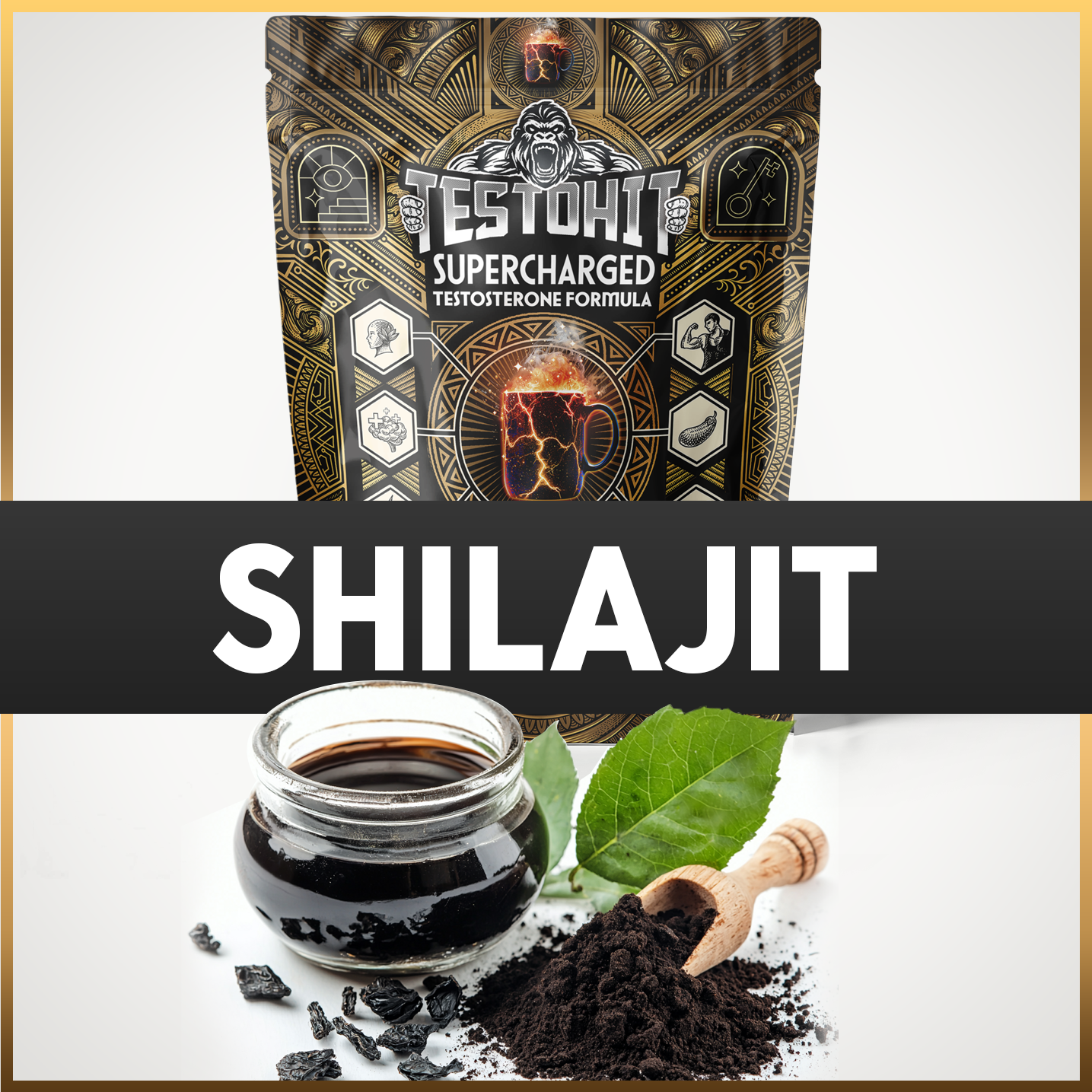 SHILAJIT – SUPERCHARGED – Šiladžit – Muumio – Nooruseliksiir – mehe tervisele