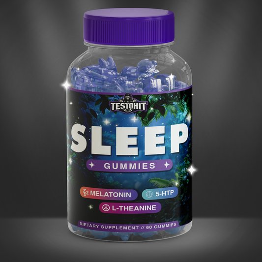 Išskirtiniam Miegui – Sleep Gummies – su melatoninu – padeda užmigti ir išlaikyti kokybišką miegą