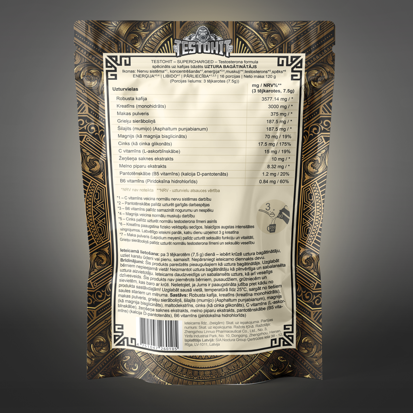 SHILAJIT – SUPERCHARGED – Šiladžit – Muumio – Nooruseliksiir – mehe tervisele